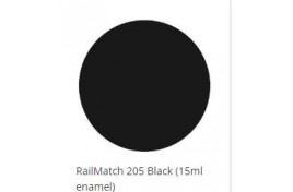 Black 15ml Enamel 205
